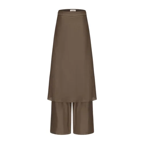 Trousers > Wide Trousers - - Ruohan - Modalova