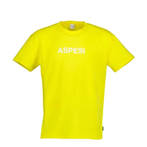 Aspesi - Tops > T-Shirts - Yellow - Aspesi - Modalova