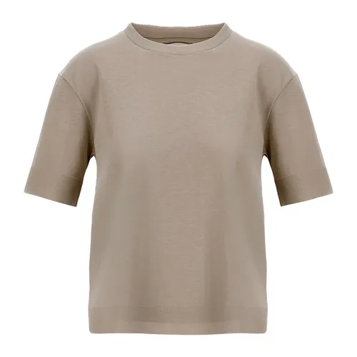 Herno - Tops > T-Shirts - Gray - Herno - Modalova