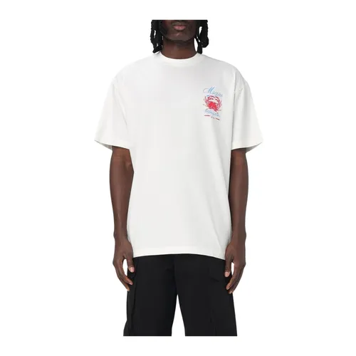 Msgm - Tops > T-Shirts - White - Msgm - Modalova