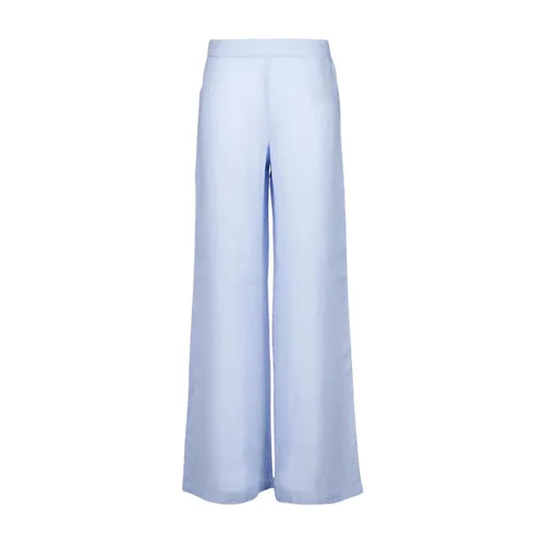 Trousers > Wide Trousers - - 120% Lino - Modalova