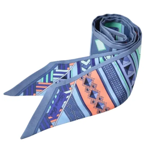 Pre-owned > Pre-owned Accessories > Pre-owned Scarves - - Hermès Vintage - Modalova