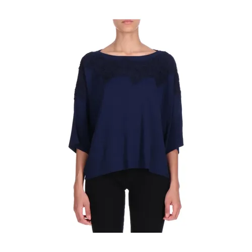 Knitwear > Round-neck Knitwear - - Ermanno Scervino - Modalova