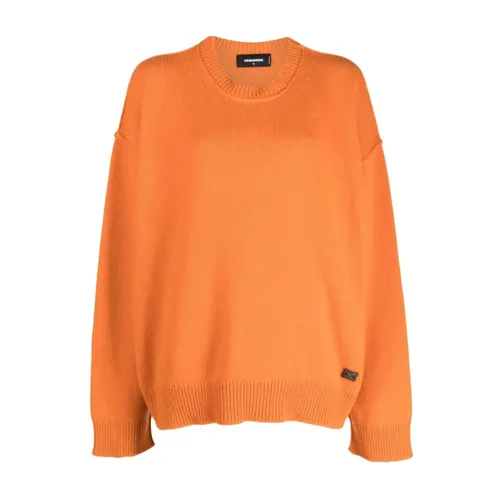 Knitwear > Round-neck Knitwear - - Dsquared2 - Modalova