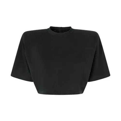 Pinko - Tops > T-Shirts - Black - Pinko - Modalova