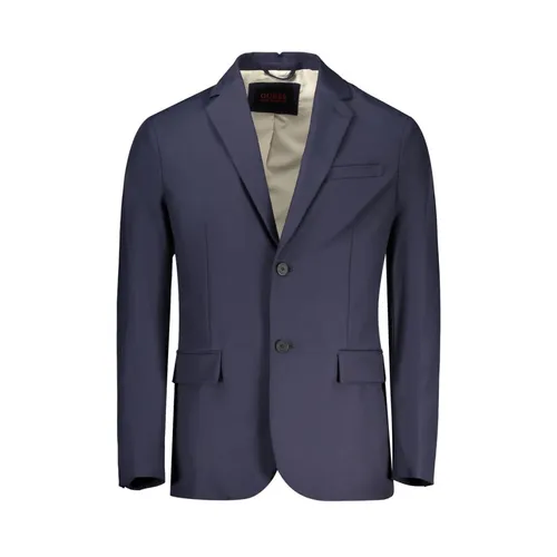 Guess - Jackets > Blazers - Blue - Guess - Modalova