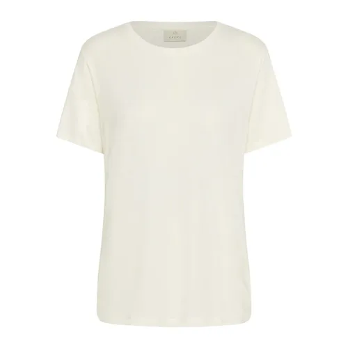 Kaffe - Tops > T-Shirts - White - Kaffe - Modalova