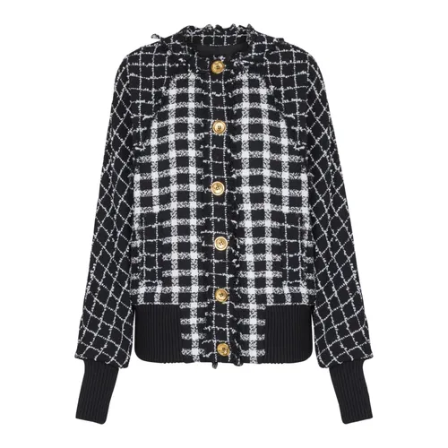 Jackets > Tweed Jackets - - Balmain - Modalova