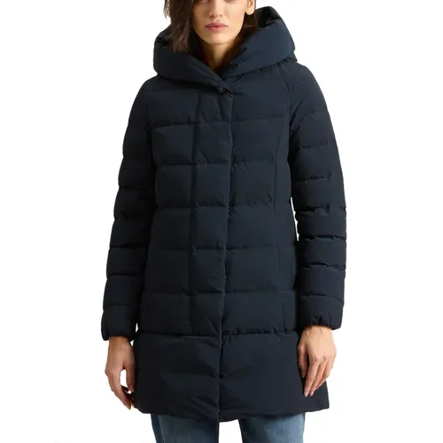 Woolrich - Coats > Parkas - Blue - Woolrich - Modalova