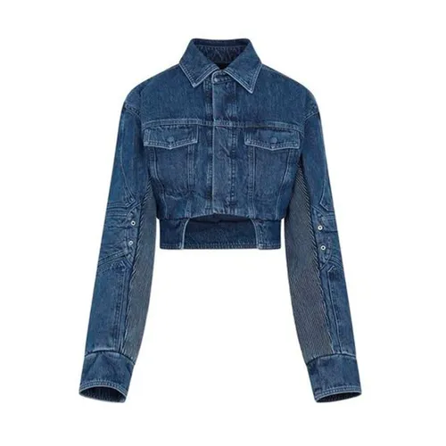 Jackets > Denim Jackets - - Off White - Modalova