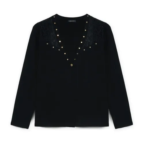 Knitwear > Cardigans - - Fiorella Rubino - Modalova