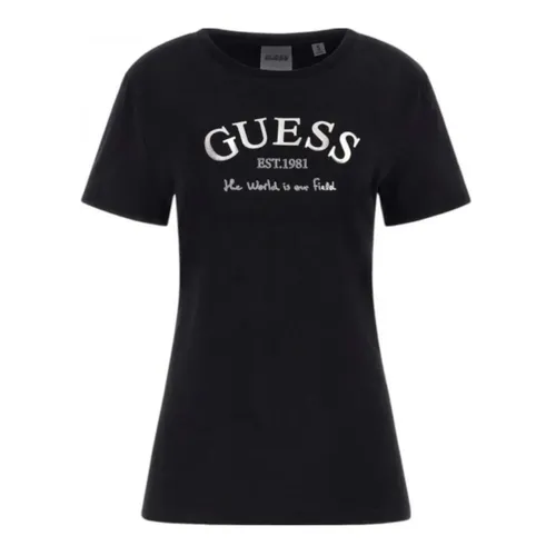 Guess - Tops > T-Shirts - Black - Guess - Modalova