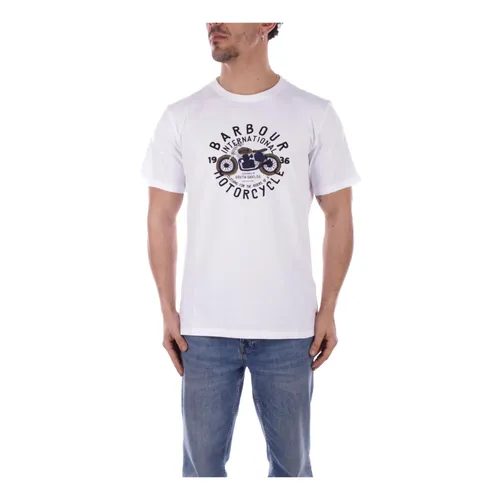 Barbour - Tops > T-Shirts - White - Barbour - Modalova