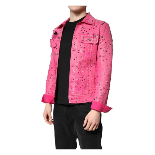 Jackets > Denim Jackets - - Dolce & Gabbana - Modalova