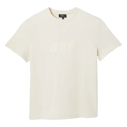 A.p.c. - Tops > T-Shirts - Beige - A.p.c. - Modalova