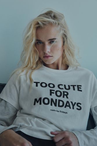T-Shirt Graphique Avec Texte - Pull&Bear - Modalova