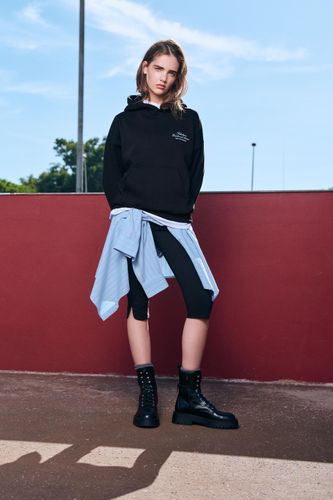 Sweat À Capuche Graphique - Pull&Bear - Modalova