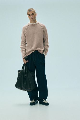 Pull Aspect Délavé - Pull&Bear - Modalova