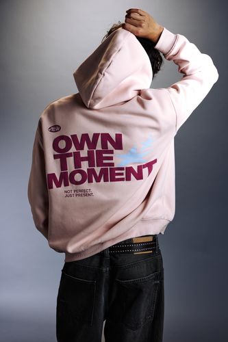 Sweat À Capuche Graphique - Pull&Bear - Modalova
