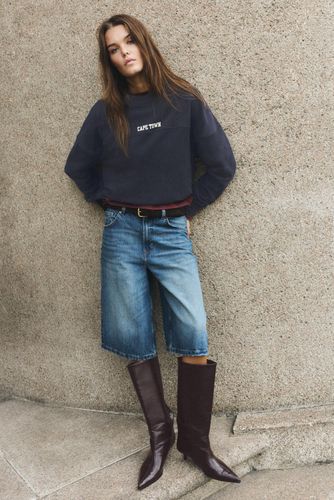 Bottes Hautes Talon Kitten Heel - Pull&Bear - Modalova