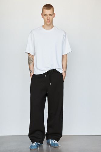 Pantalon Effet Néoprène À Pinces - Pull&Bear - Modalova