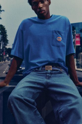 T-Shirt Boxy Bleu Dickies - Pull&Bear - Modalova