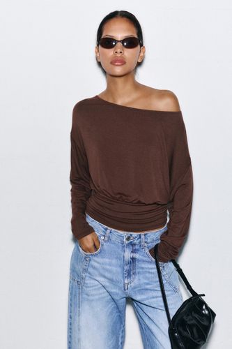 Sac Porté Épaule Plissé - Pull&Bear - Modalova