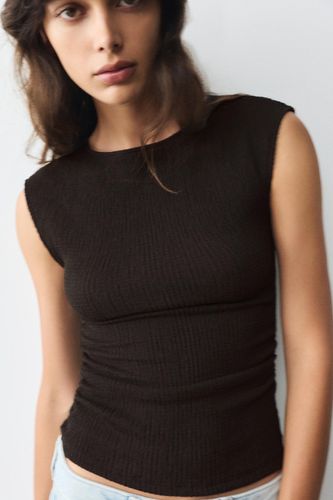 Top En Gaze De Cotton - Pull&Bear - Modalova