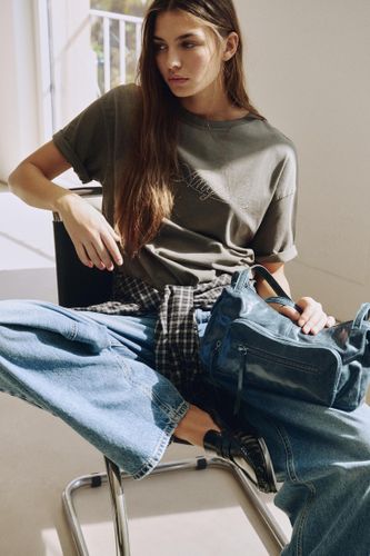 T-Shirt À Motif Strass - Pull&Bear - Modalova