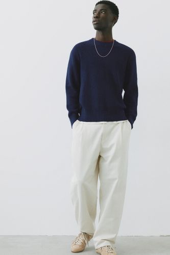 Pull Basique En Maille - Pull&Bear - Modalova