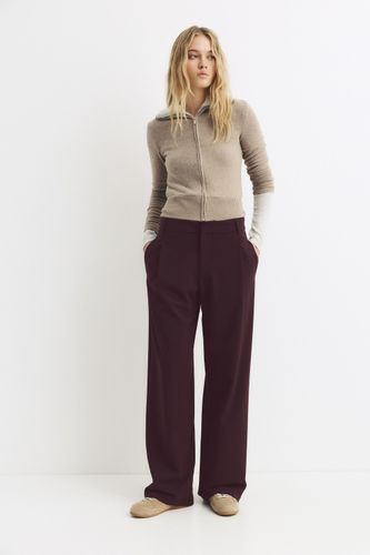 Pantalon Habillé À Pinces - Pull&Bear - Modalova