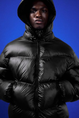 Veste Matelassée Finition Brillante - Pull&Bear - Modalova