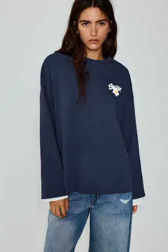 T-Shirt Oversize Stwd Fleur - Pull&Bear - Modalova