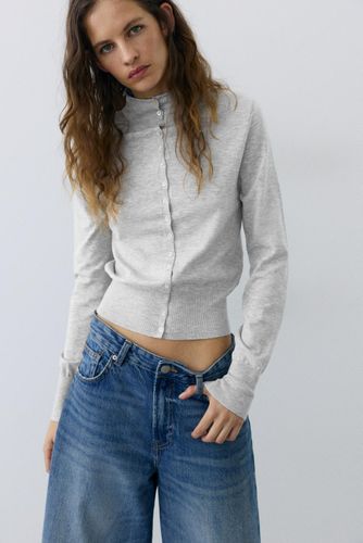 Cardigan Col Montant - Pull&Bear - Modalova