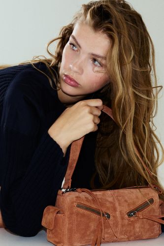 Sac Porté Épaule Multipoche En Cuir - Pull&Bear - Modalova