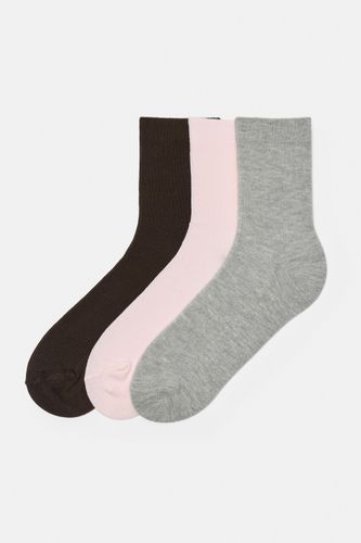 Lot De Chaussettes Côtelées - Pull&Bear - Modalova