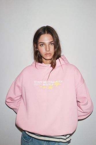 Sweat À Capuche Motif Étoiles - Pull&Bear - Modalova