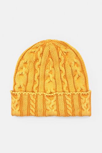 Bonnet En Maille À Torsades - Pull&Bear - Modalova