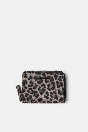 Portefeuille Nylon Imprimé Léopard - Pull&Bear - Modalova