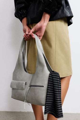 Sac Cabas En Daim Usé - Pull&Bear - Modalova