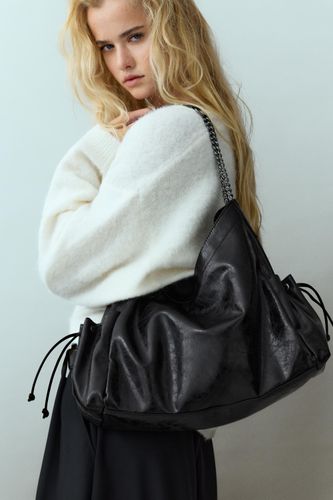 Sac Cabas En Daim Chaîne - Pull&Bear - Modalova