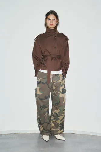 Trench Court À Ceinture - Pull&Bear - Modalova