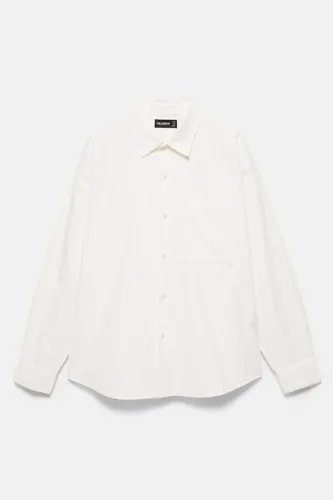 Chemise Rayée À Manches Longues - Pull&Bear - Modalova