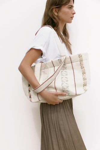 Sac Cabas Brodé - Pull&Bear - Modalova