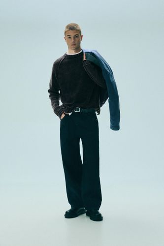Pull Aspect Délavé - Pull&Bear - Modalova