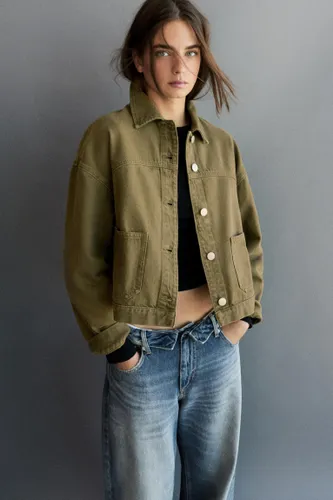 Surchemise En Jean Boxy - Pull&Bear - Modalova