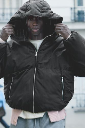 Veste Matelassée À Capuche - Pull&Bear - Modalova