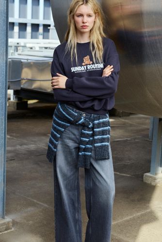 Sweat Graphique Ours - Pull&Bear - Modalova
