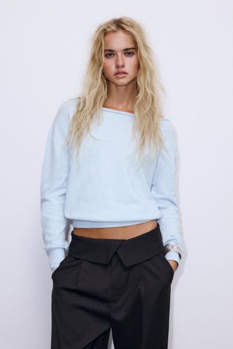 Pull À Col Bateau - Pull&Bear - Modalova