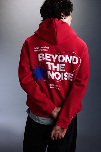 Sweat À Capuche Graphique - Pull&Bear - Modalova